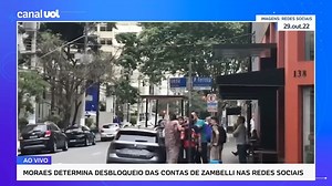 3.9K views · 191 reactions | Moraes determina desbloqueio das contas de Carla Zambelli nas redes sociais #uolnews #politica #noticias | UOL Notícias | Facebook