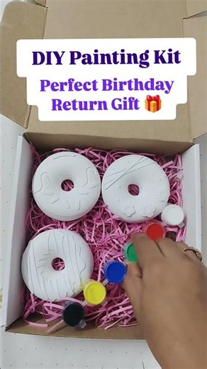 Doodle & Dip DIY Painting Kit for kids🧑🏻‍🎨. Perfect for Birthday/ Return Gifts.✨ #meesho