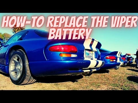 Tech Talk Tuesday: How-To Replace the Battery in Your Dodge Viper