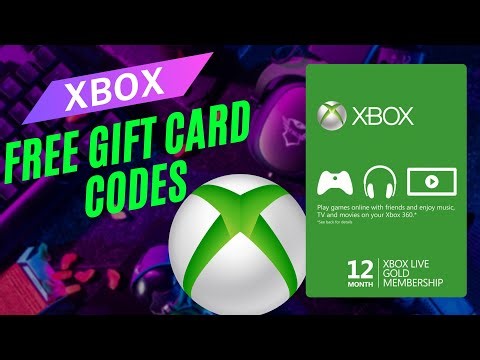 💎🎁Free Xbox Gift Card Codes & Promo Codes Updated✨