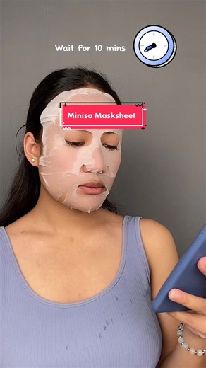 Miniso Compressed Mask Tutorial for Radiant Skin