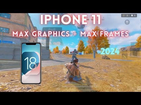iPhone 11 CODM Max Graphics + Max Frames on IOS 18 Update Performance Test 2024