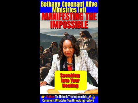 MANIFESTING THE IMPOSSIBLE #ElGibbor #ZoomChurch #Faith #HolySpirit #Breakthrough #Healing