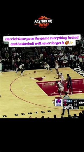 From MVP to unforgettable moments. Speed, heart, and resilience in every play. Derrick Rose gave the game everything he had — and basketball will never forget it 🏀✨ #DerrickRose #ThankYouDRose #ChicagoBulls #NBAHistory #BasketballLegends
