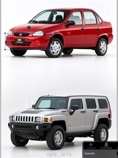 Corsa Classic Hummer H2 design mashup tutorial
