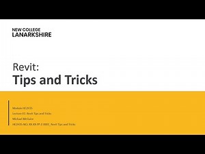 Revit Tips and Tricks - Align