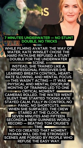 7 MINUTES UNDERWATER — NO STUNT DOUBLE, NO TRICKS