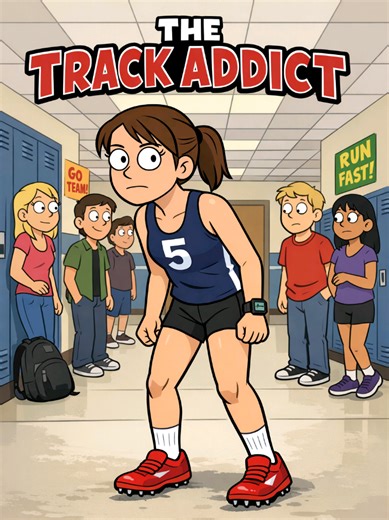 Meet Emma, The Track Addict 🏃‍♀️💨 #stereotypes #highschool #track #trackandfield #usa