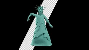 Statue of Liberty dancing