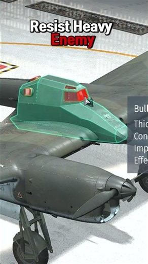 Why does the Fw-189 have 75mm Bulletproof Glass?