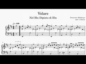 Volare - Free Sheet Music