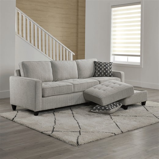 25 reactions · 3 comments | Discover the Flipp-It Sofa with Reversible Chaise, now 20% off until June 9th! ️ Features: ✨Solid wood and plywood framing. ✨Foam padding over pocket-coiled springs. ✨Removable cushions for easy maintenance. This sofa is the perfect blend of comfort and versatility. SHOP NOWhttps://www.leons.ca/products/flipp-it-sofa-with-reversible-chaise-ottoman-platinum Hurry in and shop the Sit & Sleep FLASH SALE! | Leon's | Facebook