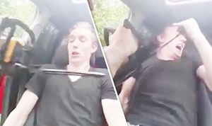 The shocking chainsaw prank that inspired teenagers