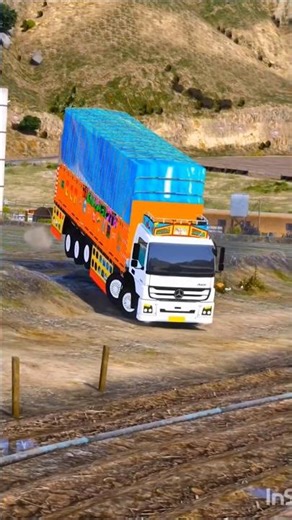 truck simulator indonesia new truck mod #gta5 #shorts