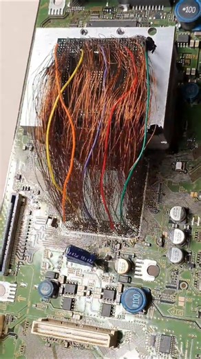 Soldering BGA chip new technique