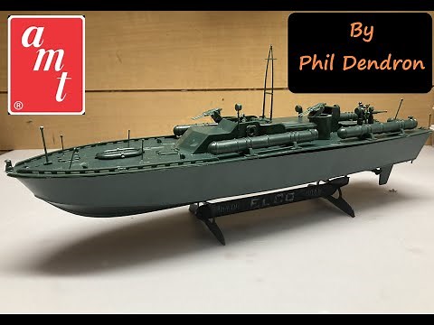 PT-109 John F. Kennedy Patrol Boat | FULL BUILD | AMT Model