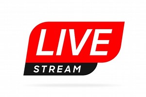 Premium Vector | Live streaming icon symbol live stream icon video broadcasting, tv, news, movie, show button sign