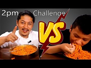 2pm Korean Ramen Challenge | Time challenge