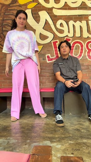 Monday 🧀 c/o of this old married couple 😘 Happy fun, blessed Monday ahead everyone! 🤍🤍🤍 Early morning fit check from yesterday’s quick Cagayan De Oro trip for mommy’s 75th birthday bash 🤍 Hubby in his 🏍️ fit and my rosy relaxed pajama fashion sans make up cause off duty looks are the best 🤭😜 | Dimples Romana