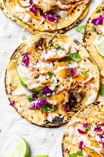 Healthy Cod Fish Tacos (Quick and Easy Recipe) - Skinnytaste