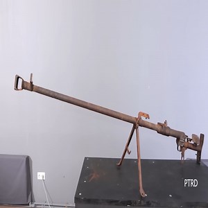 Old Rusty PTRD 1943 Anti Tank Rifle Restoration #restoration #restorationvideos #restore #diy #PerfectRestoration #asmr #asmrrestoration | Mouse Trap TV