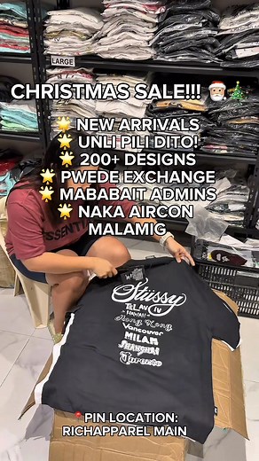278 reactions · 208 comments | NEGOSYO BUNDLES AVAILABLE! ITODO NA NATIN TO NGAYONG PASKO!! 螺 Sugod na dito sa warehouse natin unahan nalang! Sobrang daming new arrivals and designs!  OPEN TAYO EVERYDAY 9AM-8PM ❤️ COD COP AVAILABLE  PM na agad for orders!  #GrindAndHustleRichapparel #wholesale #reseller #negosyo | Richapparel | Facebook