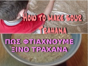 How to make sour Trahana + soup recipe - Πώς φτιάχνουμε Ξινό Τραχανά + συνταγή σούπας