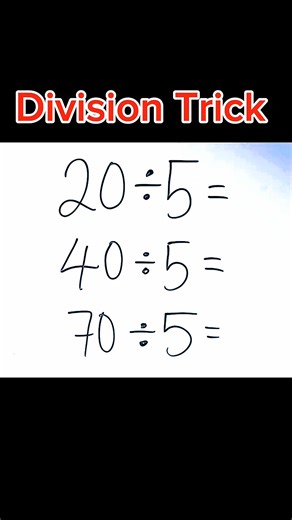 Division trick #fblifestyle #basicmath #divisiontricks | Maths with Chinwendu