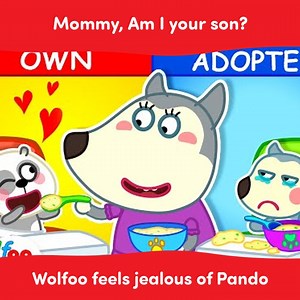 90K views · 762 reactions | Is Wolfoo actually the son of the Wolf family?   To watch more: https://go.woanetwork.com/PlaylistCartoonForKids #WOANETWORK | Wolfoo Kids Cartoon | Facebook