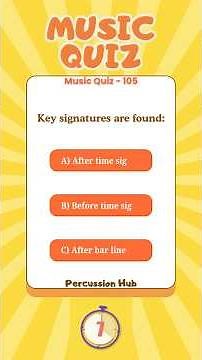 Music Quiz – 105 – Can You Beat This 60-Second Music Theory Challenge? 🎵