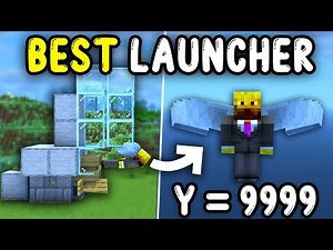 Minecraft BEST ELYTRA Launcher! - Tutorial 1.20+ #minecraft