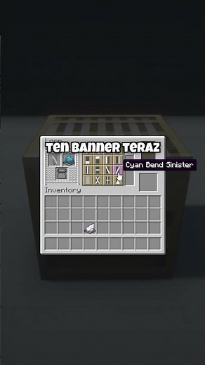 Jak zrobić LUSTRO w Minecraft? 🪞 (Trik ze Sztandarem)