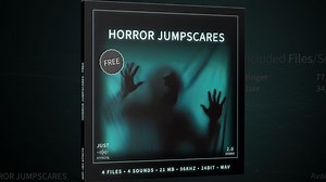 111组恐怖惊悚毛骨悚然紧张悬疑惊吓尖叫无损音效素材包 Just Sound Effects Horror Jumpscares WAV