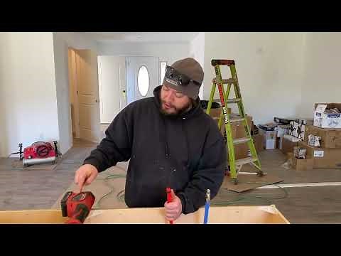 Using the Milwaukee m18 short throw crimp tool