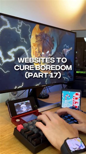 Beast Tech on Instagram: "Websites to cure boredom (part 17) take you to some awesome web games #game #gaming #pcgaming"