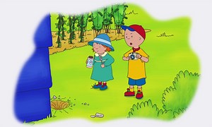 Caillou - S05 E02 - Caillou fait du Patin à Roulettes, Un Petit Sourire !, Caillou essaie de siffler