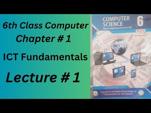 6th Class Unit 1 Lecture # 1 II ICT Fundamentals II