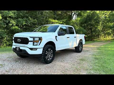 2023 F150 leveled on 35’s with NO RUBBING