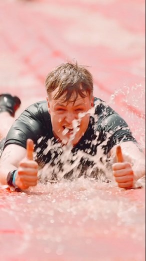 7.9K views · 38 reactions | Have you got the guts to take on the Landslide? 浪 This legendary slide is one of the longest and most exhilarating challenges in the obstacle course racing world  Can you conquer this 4.5-meter tall behemoth that stretches an impressive 80 meters? Spring Wolf is just around the corner, so head to the link in the comments to lock in your spot on the Landslide ⏰ Don't miss out! | The WOLF RUN | Facebook