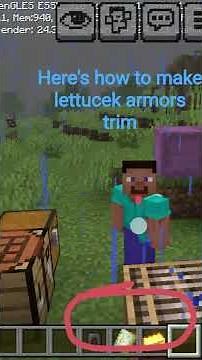 here's how to make lettucek armors trim
