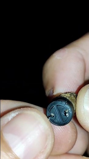 What an electrolytic capacitor looks like