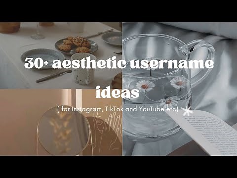 30+ best aesthetic username ideas || aesthetic edits ||