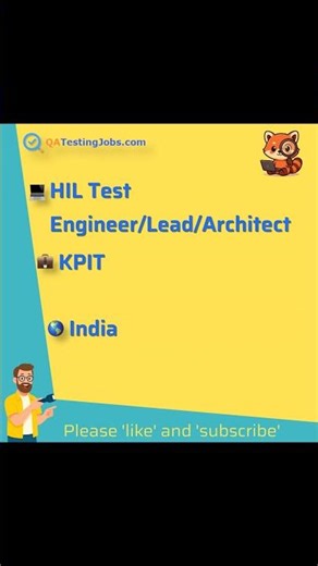 HIL Test Engineer/Lead/Architect