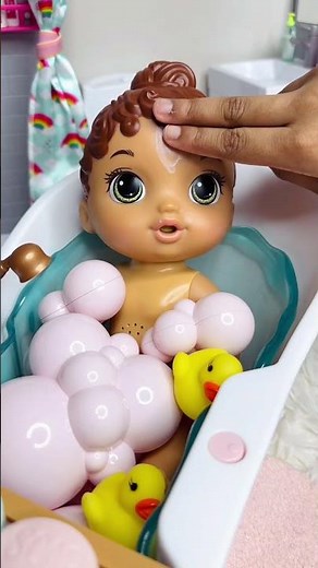 Baby Alive Doll Bath Time Routine #babyalive #babydolls #dolls #doll
