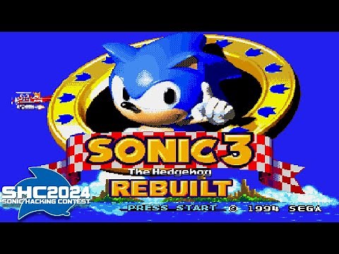 Sonic 3 Rebuilt (SHC '24 Demo) ✪ Full Playthrough (1080p/60fps)