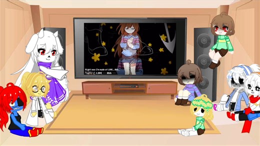 Undertale 反应 Frisk 的Stronger than you