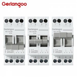 [Hot Item] Manual Change Over Breaker DIN Rail Install 2p 25A 40A 63A Changeover Switch Changeover Switch Disconnector