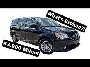 2019 Dodge Grand Caravan SXT 3.6 V6 POV Test Drive & 83,000 Mile Review