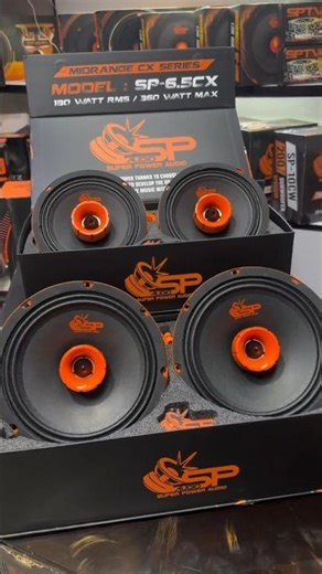 NEVER SEEN MIDRANGES LIKE THIS! 😍🔊 SP Audio SP-6.5CX
