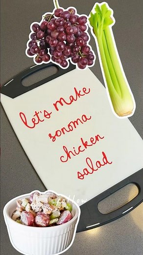 Perfect chicken salad recipe.